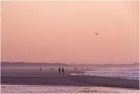 Früh am Strand