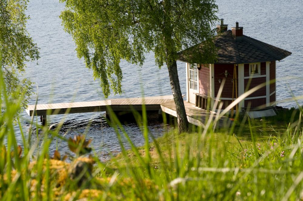 Sauna am Steg