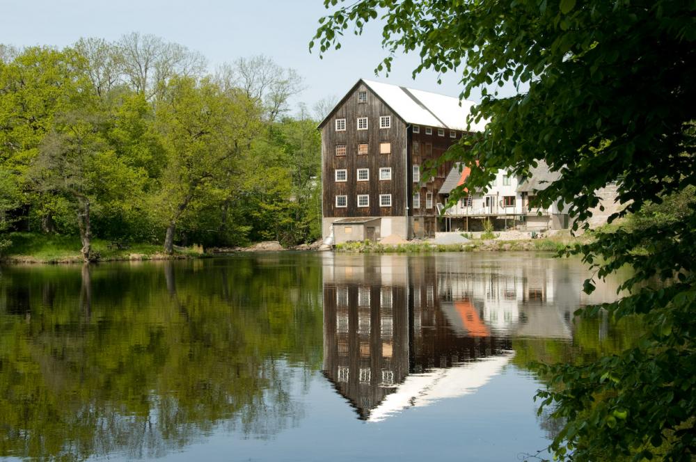 Spiegelung am Fluß