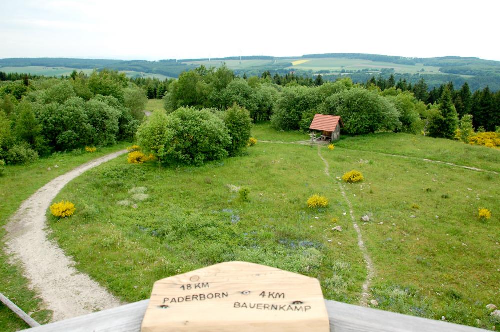 Aussicht auf den Bauernkamp