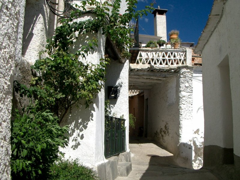 Maurisches Dorf Mecina, Sierra Nevada, Spanien