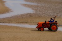 Der Abschleppdienst vom Strand