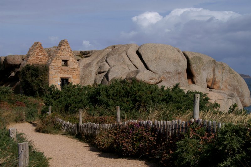 An der Rosagranit-Küste, Bretagne